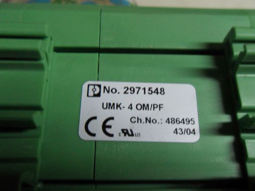 (L24) 1 NEW PHOENIX CONTACT 2971548 CONTACTOR