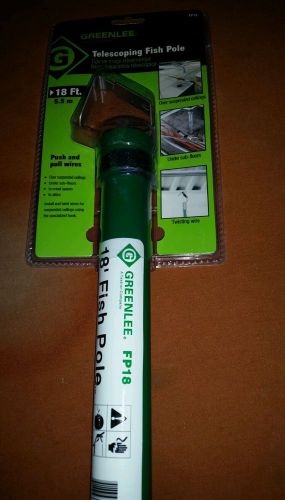 Brand New Greenlee 18&#039; Fish Pole  FP18