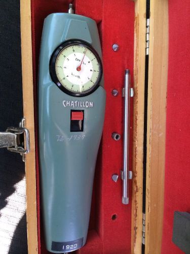 Chatillon Force Tension Gauge DPP-1KG Pull Test