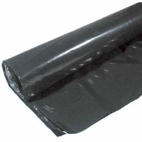 Poly-america 4 ml tyco polyethylene black plastic sheeting, 10&#039; x 100&#039; for sale