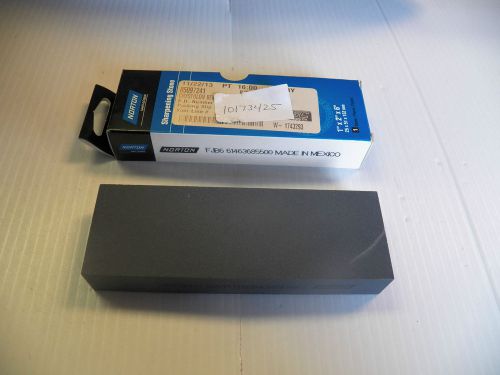 NEW NORTON FINE CRYSTOLON COMBO BENCH SHARPENING STONE FJB6 1&#034; X 2&#034; X 6&#034;