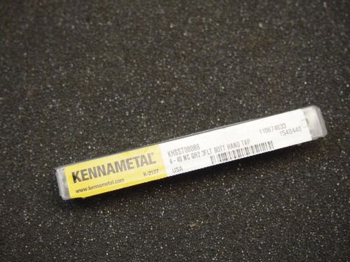 Kennametal 1540440  4-40 NC GH2 3FLT Bott Hand Tap