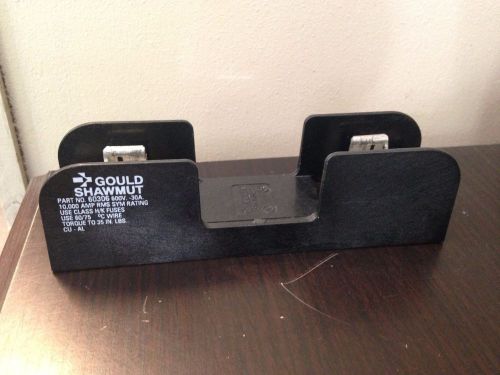 Gould Shawmut 600VAC/30A 1 Pole Fuse Holder, 60306