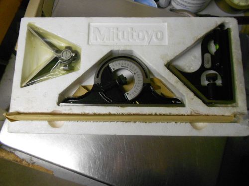 Mitutoyo combination square set 180-810