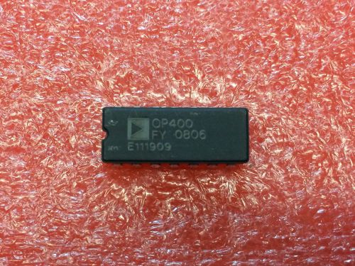 Analog Device AD OP400FY, OP Amp Quad GP,+/-20V,14-Pin (1 Piece)