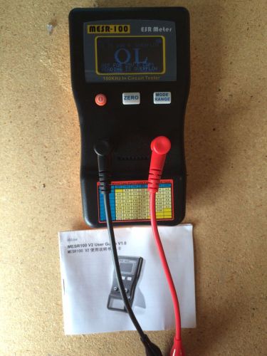 MESR-100 ESR AutoRanging In Circuit Capacitor/Low Ohm Meter Upto 0.01 to 100R US