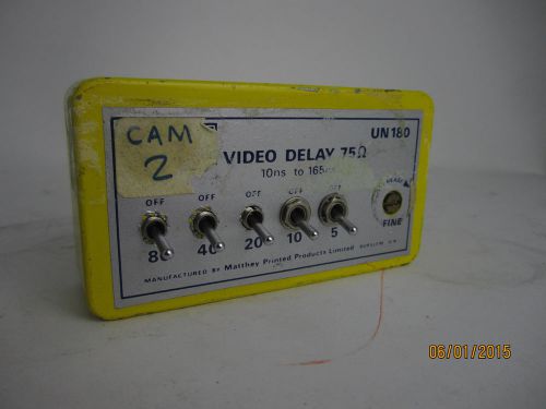 Matthey Video Delay 75 Ohm UN180