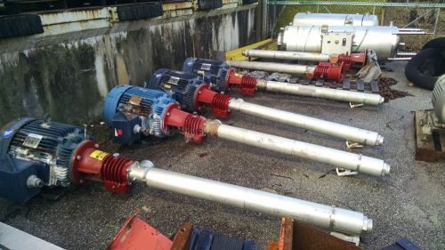 6 - Used Tonkaflo Pumps &amp; 4 - 75hp Marathon Motors