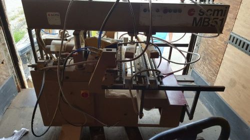 SCMI MB51, 57 Spindle Boring, 2 Vertical Heads, 1 Horizontal Head, (3) 2HP Motor