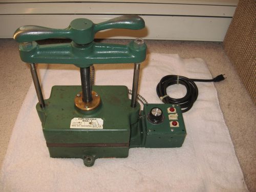 Electro-Vulc Mark-1 Jewelers Vulcanizer. 120 volt, RUBBER MOLDING VULCANIZER