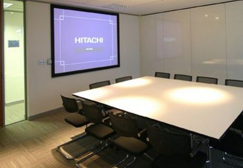 HARKNESS SCREENS SmartView Custom 2200cm x 1357cm Projector Screen Black Frame