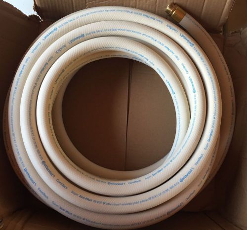 32W235, Washdown Hose, 3/4 In, 50 Ft, White, *PA*