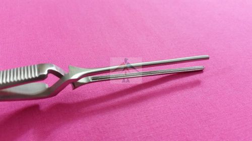 O.R GRADE DEBAKEY ATRAUMATIC BULLDOG CLAMP CURVED FORCEPS  4.25&#039;&#039; (12.5CM)