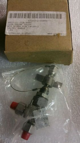 Dragon angle valve 1/4&#034; 316 SS 6000 PSI NEW