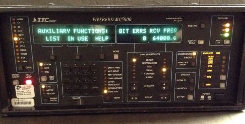 TTC FIREBERD MC6000 Communication Analyzer