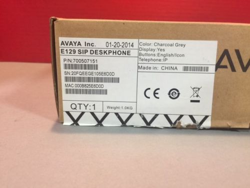 AVAYA E129 700507151 SIP PHONE