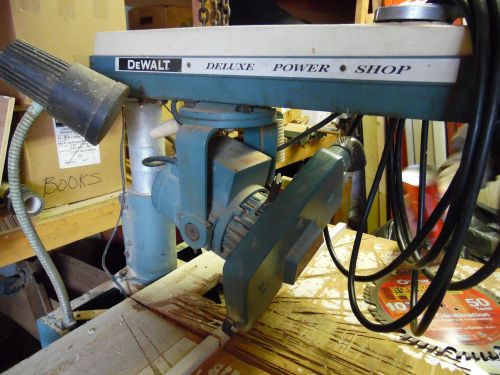 DeWalt 10&#034; radial saw