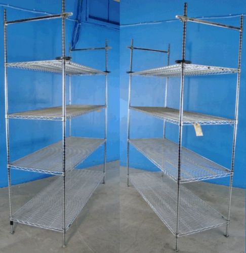 1 NSF METRO Super Erecta RACK 24&#034; X 72&#034; 4 SHELF AUTHENTIC