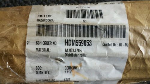 Heidelberg PRINTMASTER 46-2 Roller, Distributor Roller HDM 559053 or A1.009.670F