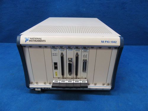 National Instruments NI PXI-1042 w/ PXI-8335 PXI-6229 PXI-6527 PXI-8420 PXI-GPIB