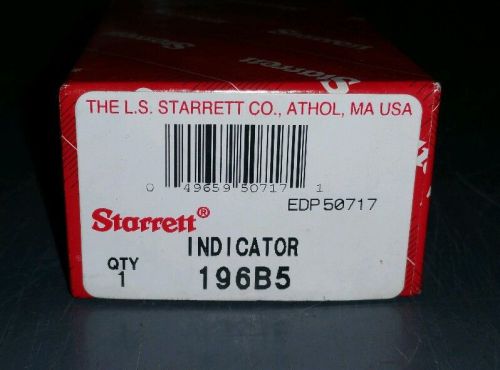 STARRETT INDICATOR 196B5