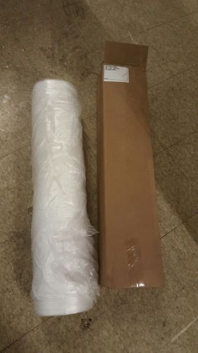 HDPE RAIN GUARD ROLL SHEETS 108&#034; X 120&#034; NATURAL CLEAR {170 SHEETS)