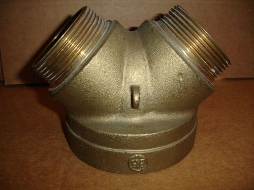 Roof Manifold - Y type 4&#034; Female NPT x 2 1/2&#034; Male NPT