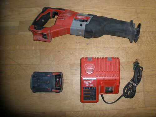 MILWAUKEE 2620-20 M18 CORDLESS 18V SAWZALL RECIPROCATING SAW