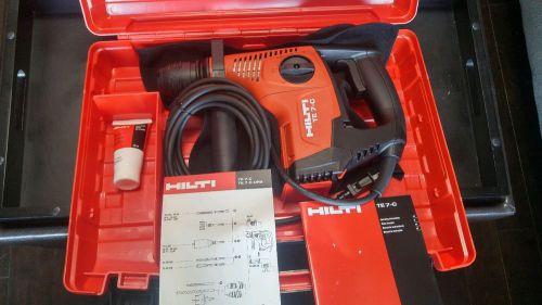 Hilti te 7 rotary hammer drill