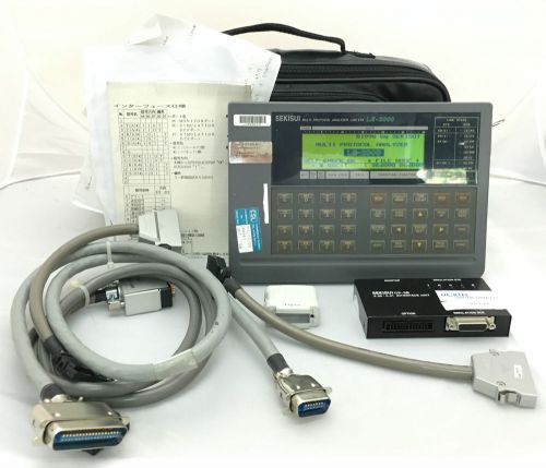 Sekisui Line Eye Multi protocol analyzer LE-2000