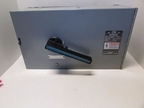 ITE SIEMENS V7F3204 VACU-BREAK 200 AMPS 240 VOLTS 3 POLES FUSIBLE