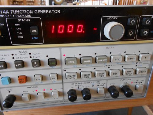 HEWLETT PACKARD 3314A FUNCTION GENERATOR