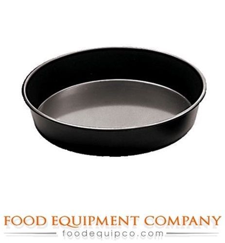 Paderno 11742-24 Baking Pan 9.5&#034; dia. x 1.375&#034; H blue steel