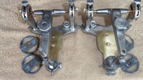 **********2X   HANAU H  SEMI-ADJUSTABLE ARTICULATORS*********