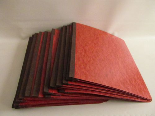 Lot of 20 Pressboard REPORT COVER BINDERS Red/Brown homeschool (U-60[x20)