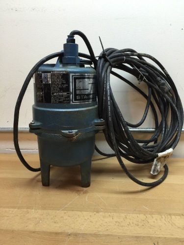 STA-RITE Sump Pump PWS5C01A-02 4/10 HP 115 Volts 60 Hz