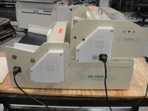 RB Sun HS-2000 AB Business Card Slitter