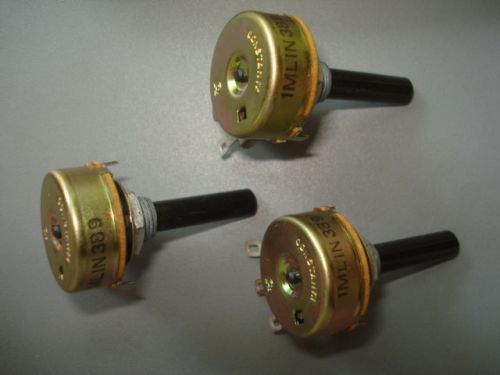 Potentiometer 1 mg ohms lot 4 Pcs