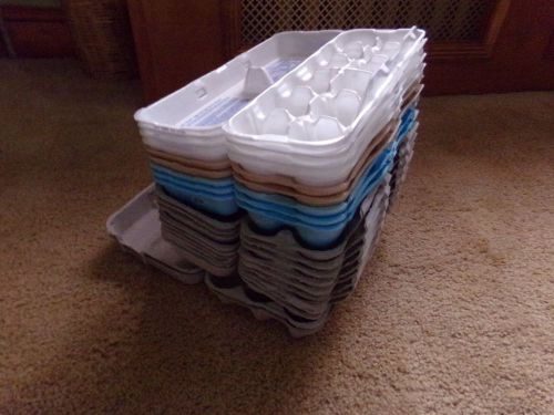 (20) Cardboard and Styrofoam Large Egg Cartons