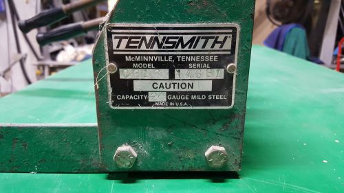 18&#034; x 20 ga TENNSMITH Cleat Bender/Brake