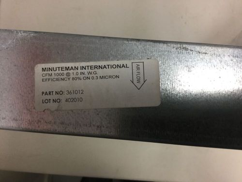 361012 MINUTEMAN FILTER FOR KLEEN SWEEP 35