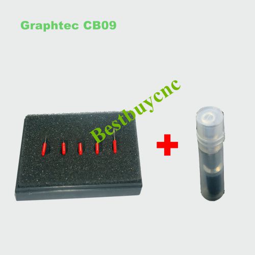 Vinyl Plotter Graphtec CB09 1 Pc Blade Holder+5 Pcs 45 Degree Blade High Quality