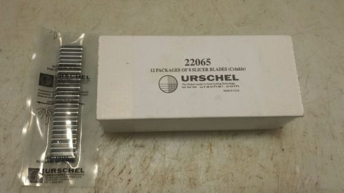 URSCHEL #22065 (CRINKLE) 12 PACKAGES OF 8 SLICER BLADES