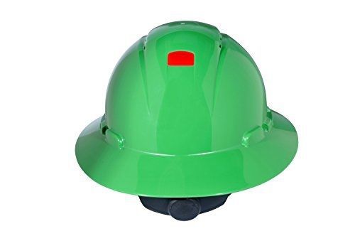 3m full brim hard hat h-804v-uv, 4-point ratchet suspension, vented and for sale