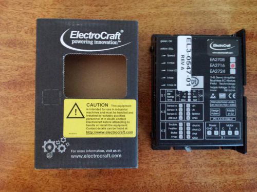 NEW in Box Electrocraft 2-q servo amplifier PWM Brushless EC-Motors Ea2716