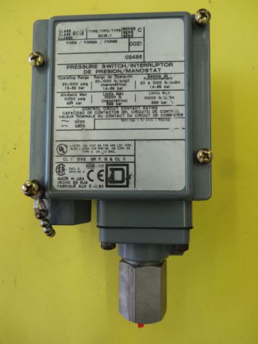 Square D Pressure Switch GCW-1