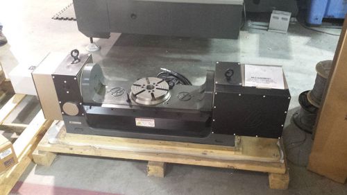 Haas TR210 2-Axis Trunnion Rotary Table and V6105 5-Axis Machine Vice