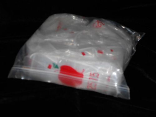 Apple Brand  Clear Baggies 125125  1.25&#034;x1.25&#034; Bags Ziplock Wholesale ! (1,000)