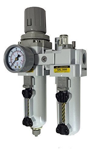 PneumaticPlus SAU3010M-N03G-MEP 2 Piece Compressed Air Filter Regulator