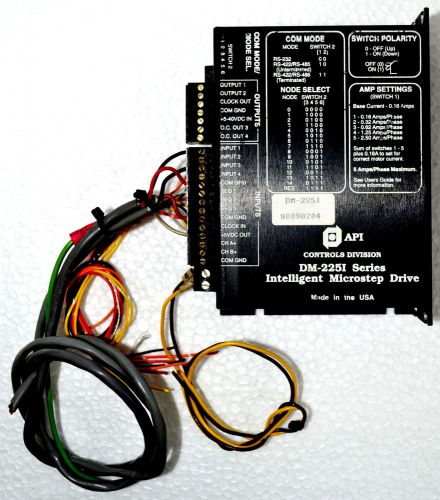 API CONTROLS DIV DM-225I INTELLIGENT MICROSTEP DRIVE